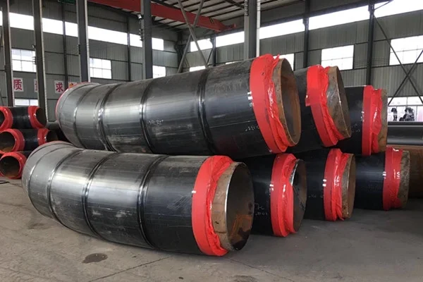Proveedor de tubos de acero con aislamiento térmico Insulated thermal insulation steel pipe supplier