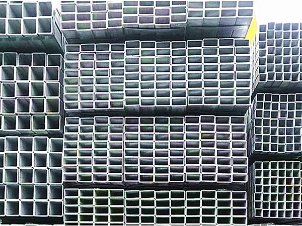 Tubo de acero hueco galvanizado en caliente Hot dip galvanized hollow steel pipe