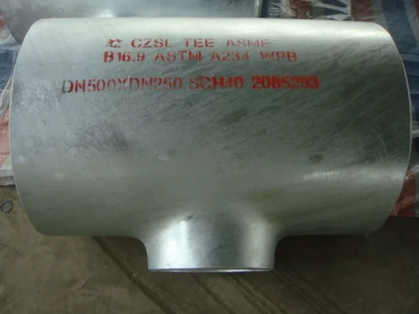 proveedor de tee reductor reducing tee supplier