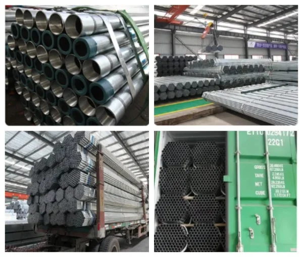 Tubos de acero soldados BS 1387 BS 1387 Welded Steel Pipes