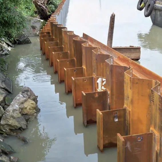 Tablestacas de acero