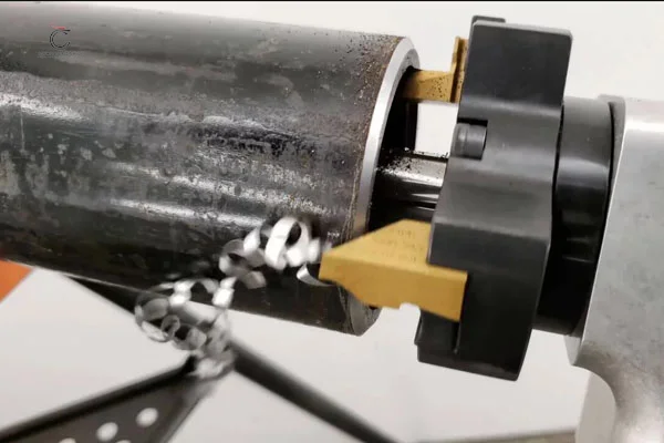 Biselado de tubos de acero