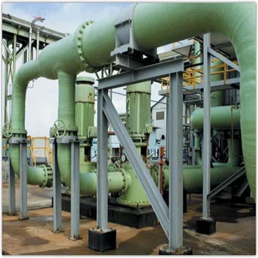 Sistema de tuberías y carretes