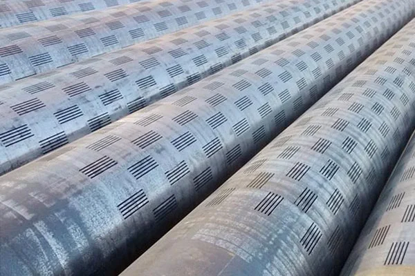 Tubo de pantalla de pozo