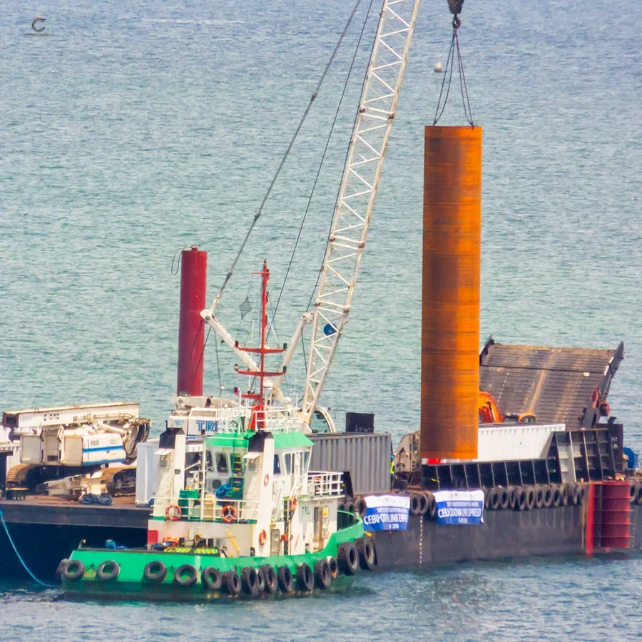 Pilotes de tubería de acero ASTM A252