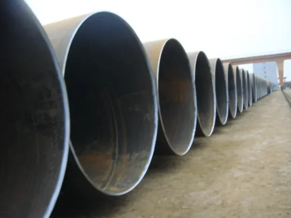 Tubería de acero soldada en espiral